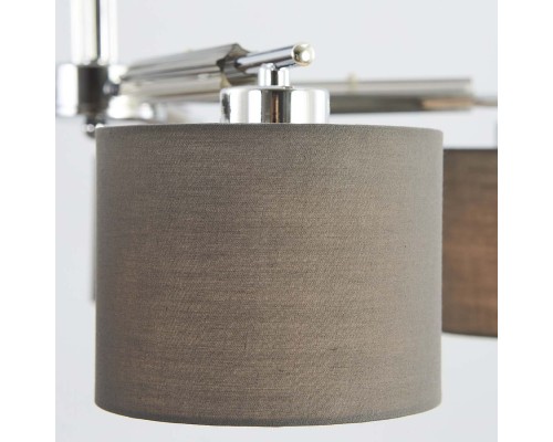 Потолочный светильник Escada 700/5P E27*60W Chrome/Grey