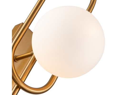 Настенный светильник 11015/2W Brass