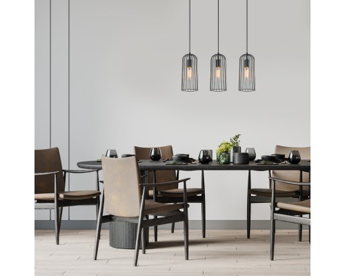 Подвесной светильник Escada 10198/3S E27*60W Black