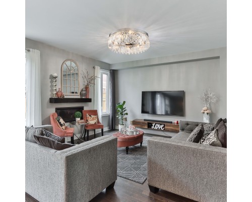 Потолочный светильник 12026/8C Chrome