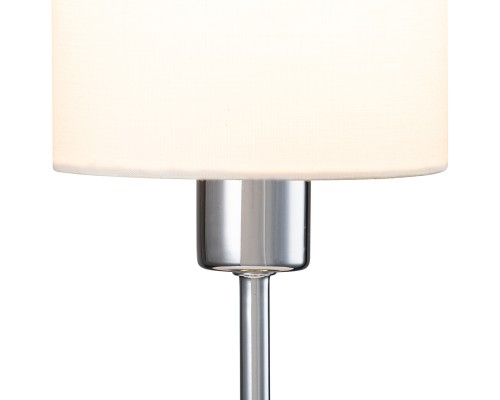 Настольный светильник Escada 1109/1 E14*40W Chrome/Beige