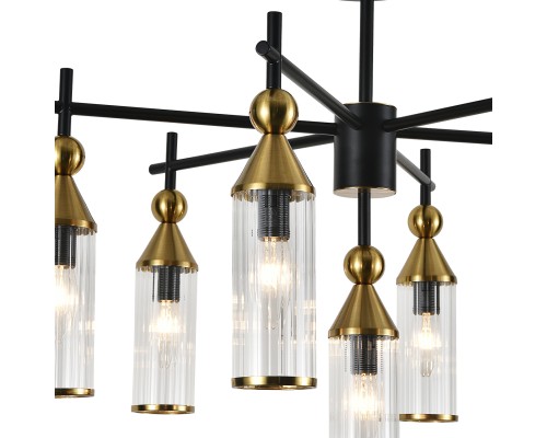 Светильник на штанге 13037/7R Black