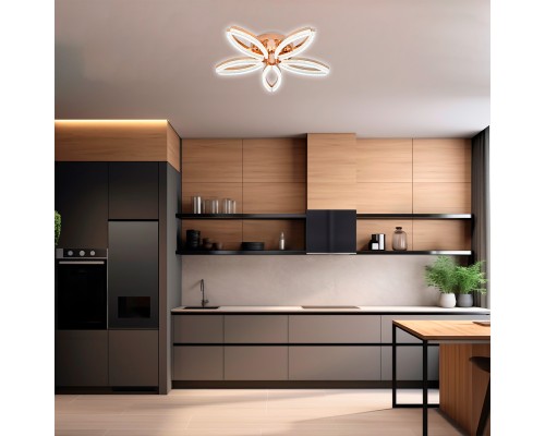Потолочный светильник 100013/5C LED*98W Brass