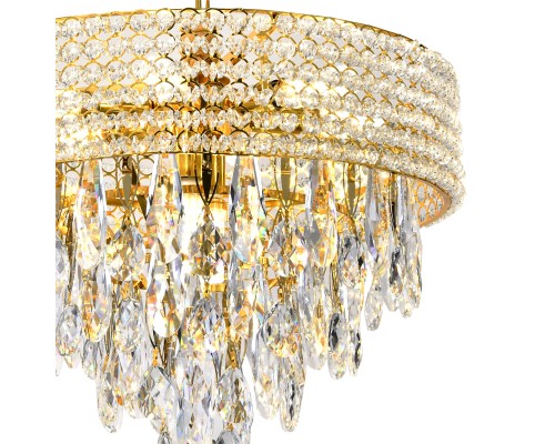 Подвесной светильник 140009/8P E14*40W Gold