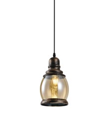 Подвесной светильник Escada 1101/1 E27*60W Wenge/Bronze