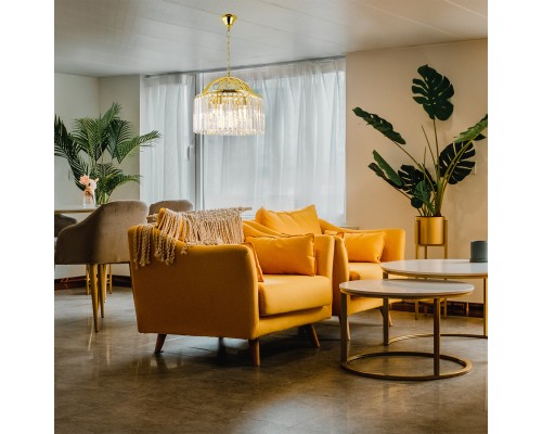 Подвесной светильник Escada 2130/6S E14*60W Gold