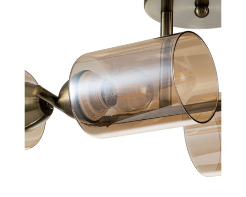 Светильник на штанге Escada 1110/4P Е27*60W Antique bronze