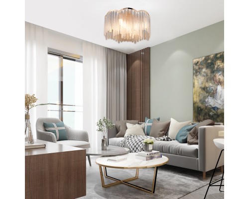 Потолочный светильник Escada 486/9 E14*40W Gold