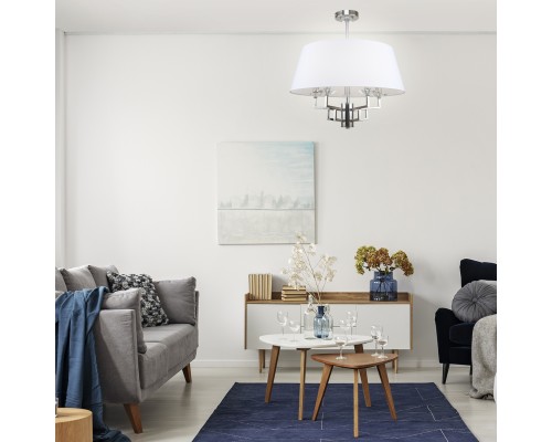 Светильник на штанге Escada 10161/5PL E14*40W Nickel