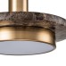 Подвесной светильник Escada 10260/1 LED*12W Brass/Brown marble