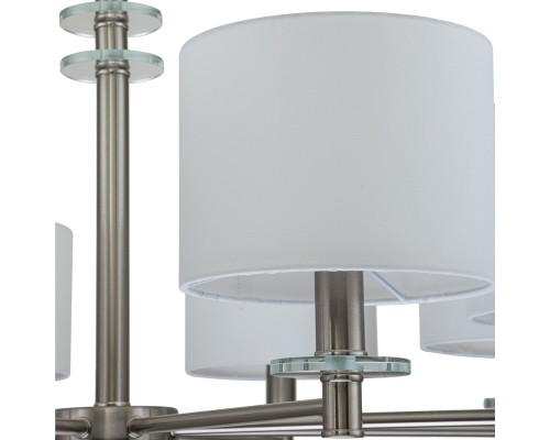 Подвесной светильник Escada 641/8PL E14*60W Satin nickel