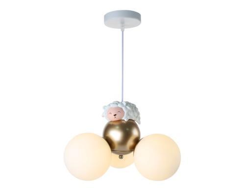 Подвесной светильник Escada 1101/3S G9*40W White/Gold