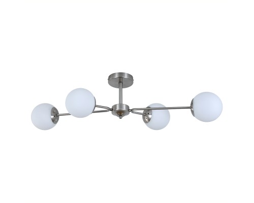 Светильник на штанге 150008/4R E27*60W Satin nickel