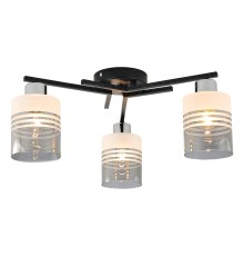 Потолочный светильник Escada 1132/3P E27*60W Black/Chrome