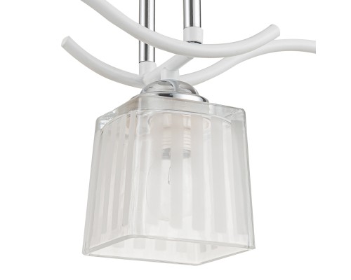 Потолочный светильник Escada 535/3PL E27*40W Chrome/White