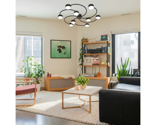 Потолочный светильник Escada 1180/9P GX53*15W Black