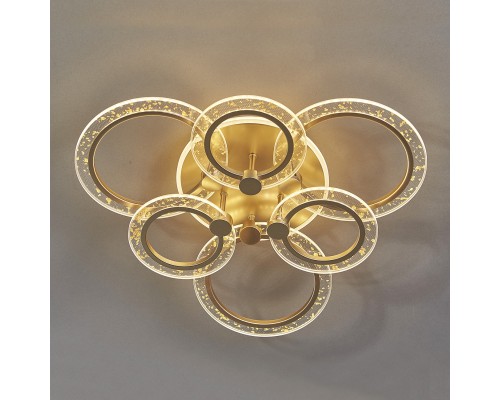 Потолочный светильник Escada 10225/6 LED*97W BL Gold