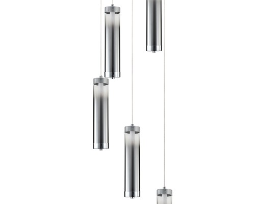 Подвесной светильник 11061/5P Chrome