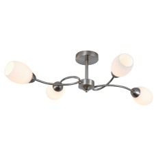 Светильник на штанге 150007/4R E27*60W Satin nickel