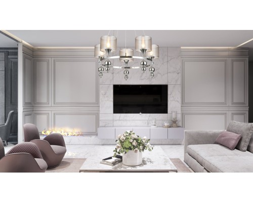 Подвесной светильник Escada 1130/5S E14*40W Chrome