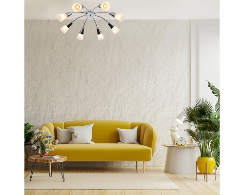 Потолочный светильник Escada 1100/8P Е14*40W Chrome