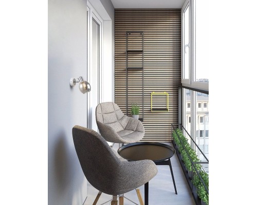 Настенный светильник Escada 1137/1A E14*40W White/Chrome