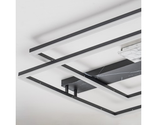 Потолочный светильник Escada 10250/2 LED*205W Black/White marble