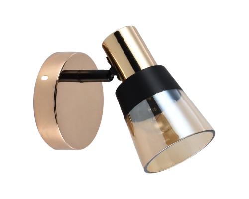 Настенный светильник Escada 684/1A E14*40W Black/Gold