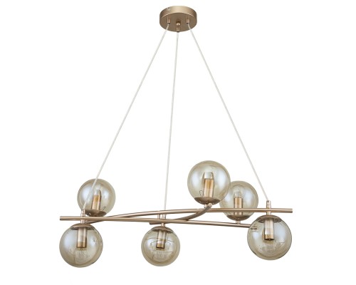 Подвесной светильник Escada 1119/6S E14*40W Gold