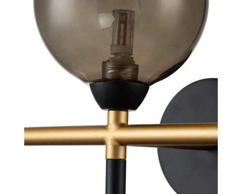 Настенный светильник 11021/1W Smoke