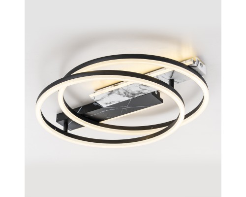 Потолочный светильник Escada 10252/2 LED*90W Black/White marble