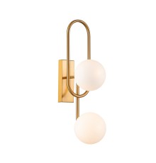 Настенный светильник 11015/2W Brass