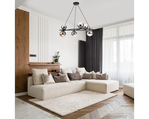 Подвесной светильник Escada 1119/6S E14*40W Black