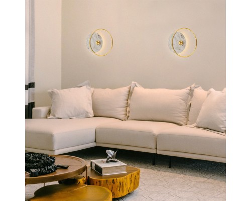 Настенный светильник Escada 10268/1 LED*15W Gold/Marble