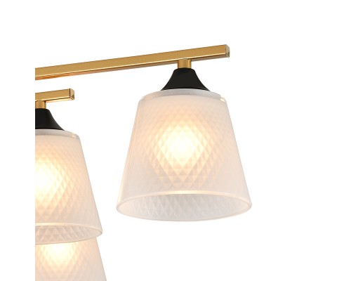 Потолочный светильник Escada 2128/8P E27*40W Champagne gold/Black