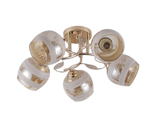 Потолочный светильник Escada 1110/5PL E27*40W Gold