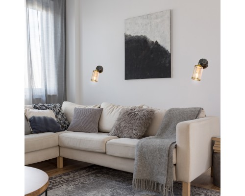 Настенный светильник Escada 2104/1A E14*40W Marble/Chrome