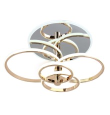 Потолочный светильник Escada 10213/4 LED*84+24W Chrome/Gold