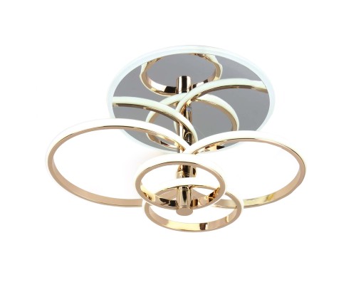 Потолочный светильник Escada 10213/4 LED*84+24W Chrome/Gold