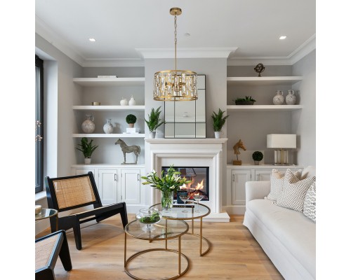 Подвесной светильник Escada 2102/4S Е27*60W Gold