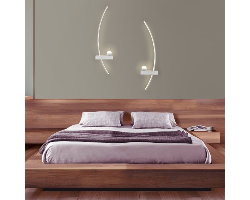 Настенный светильник Escada 10220/2 LED*15W White L