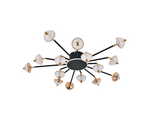 Потолочный светильник Escada 630/A LED*110W Black/Gold