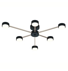 Светильник на штанге 120008/6R GX53*15W Black/Gold
