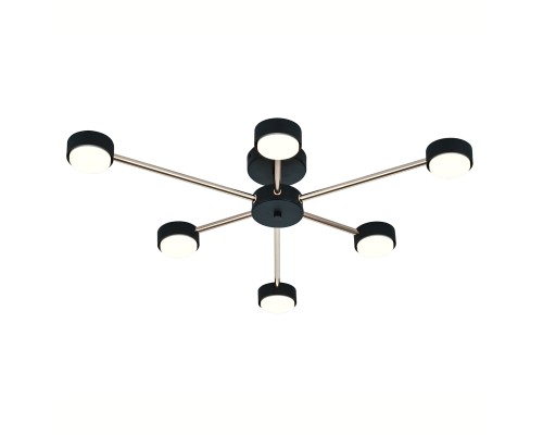 Светильник на штанге 120008/6R GX53*15W Black/Gold