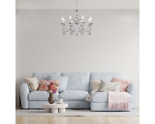 Подвесной светильник Escada 678/8PL E14*40W Chrome