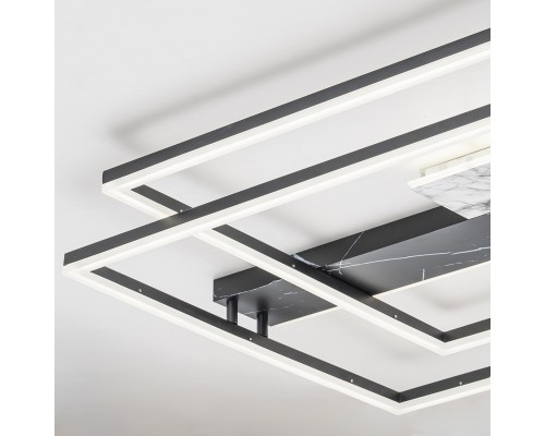 Потолочный светильник Escada 10250/2 LED*205W Black/White marble