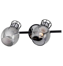 Настенный светильник Escada 1136/2A E14*40W Black/ Chrome