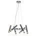 Подвесной светильник 13006/6P Chrome