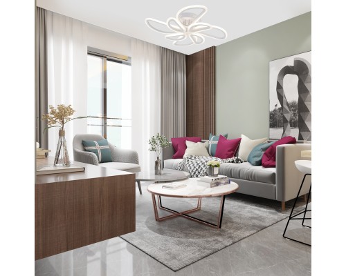 Потолочный светильник Escada 10270/8 LED*82W White