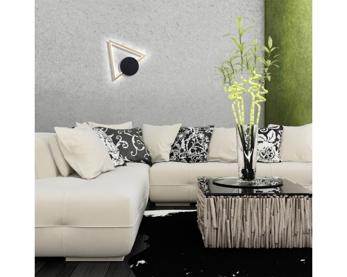 Настенный светильник Escada 10270/1 LED 13W Gold/Black